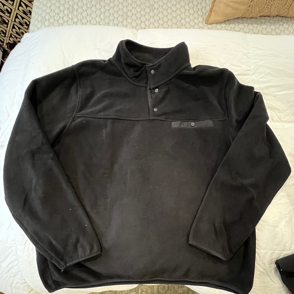 32 Degrees Black Fleece 1/4 Snap